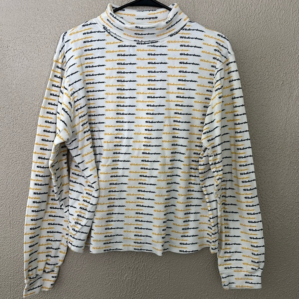 Vintage 80’s Women’s University of Michigan Wolverines Turtleneck , Cotton, XL